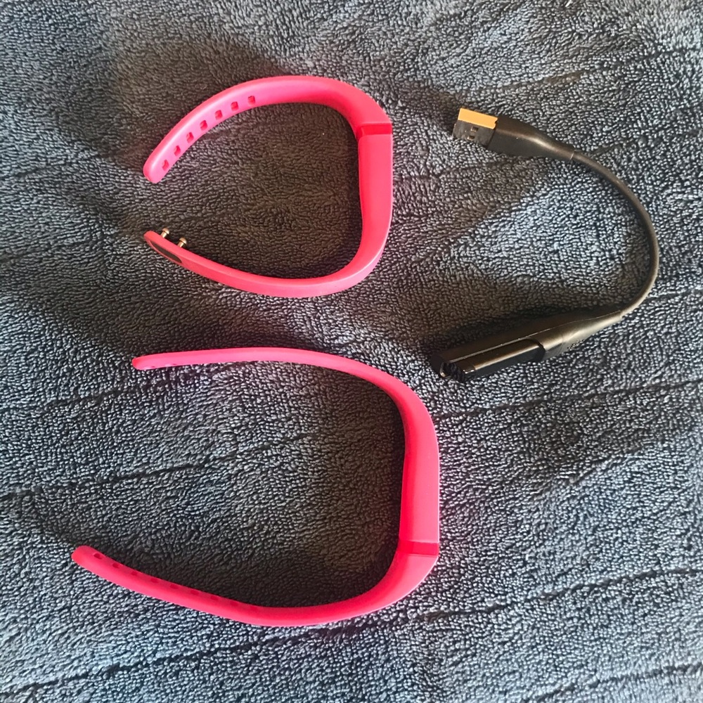 Pink Fitbit